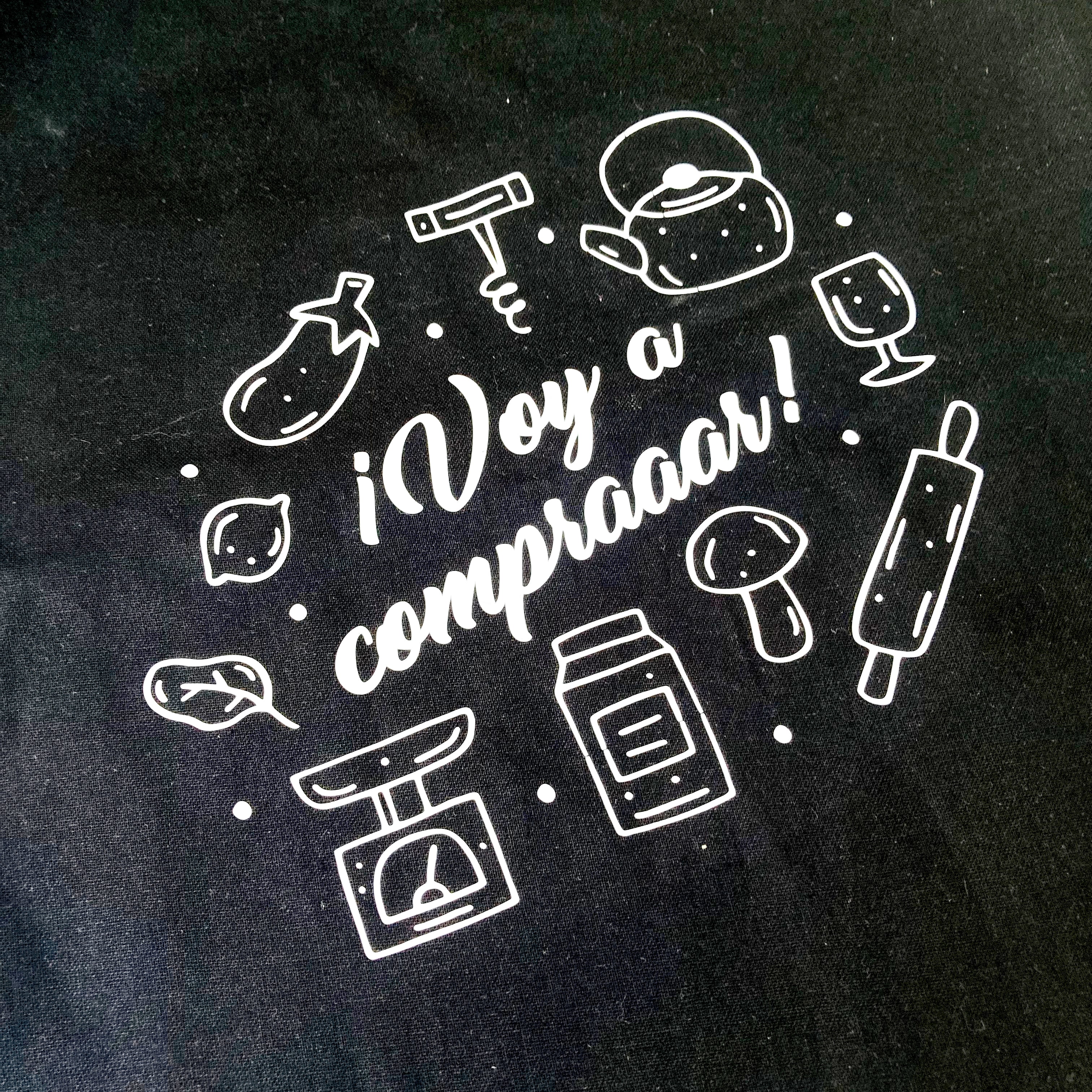 Tote Bag "¡Voy a Comprar!"