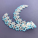 Collar Isabel Beige-Turquesa